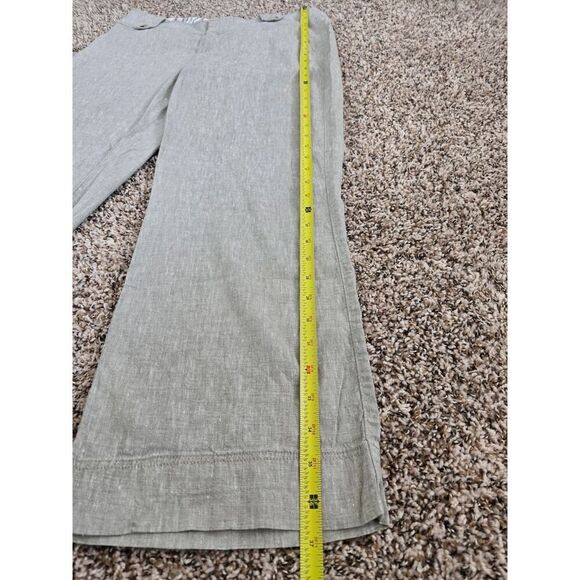 Womyn Size 10 Linen Blend Trousers Casual & Comfortable Classic Essentials - Picture 7 of 7
